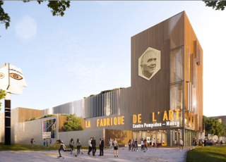 Massy, Fabrique de l'art, réserves du Centre Pompidou